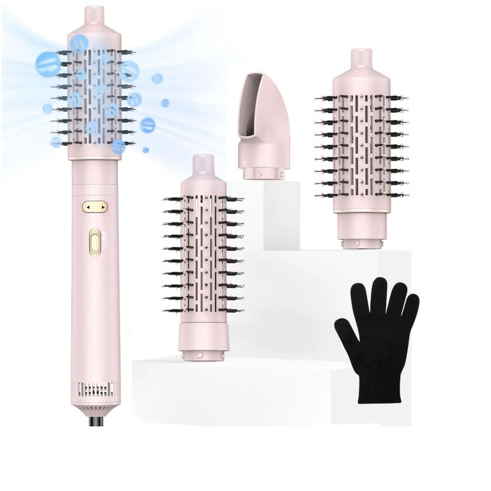 3 in 1 Pink Hair Styling Brush Set - Picture 8 of 8